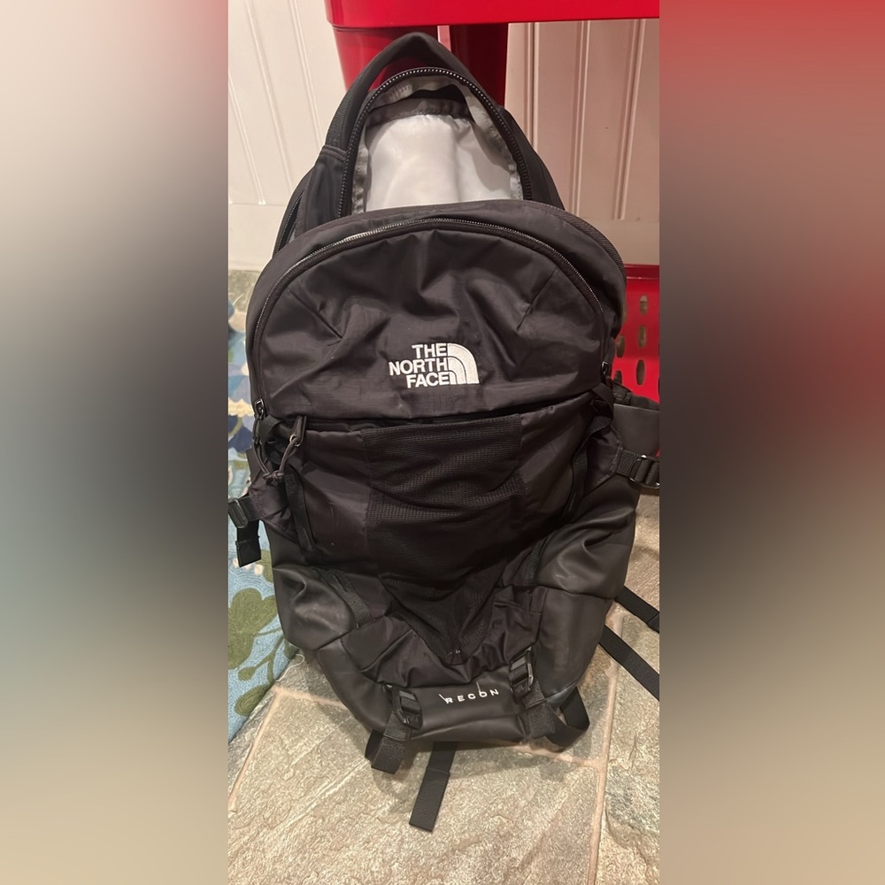 Recon north face backpack black